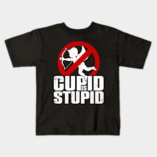 Cupid is Stupid Kids T-Shirt